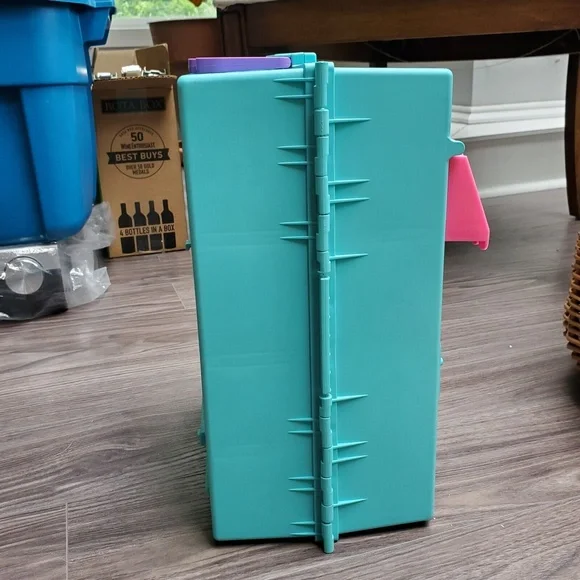 Vtg 1992 Littlest Pet Shop Store ~ Carry Case ~ Playsets Accessories ~ Birds Cat - Picture 11 of 12